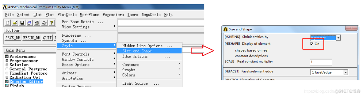 ansys怎么启用Python ansys output window_结点_10