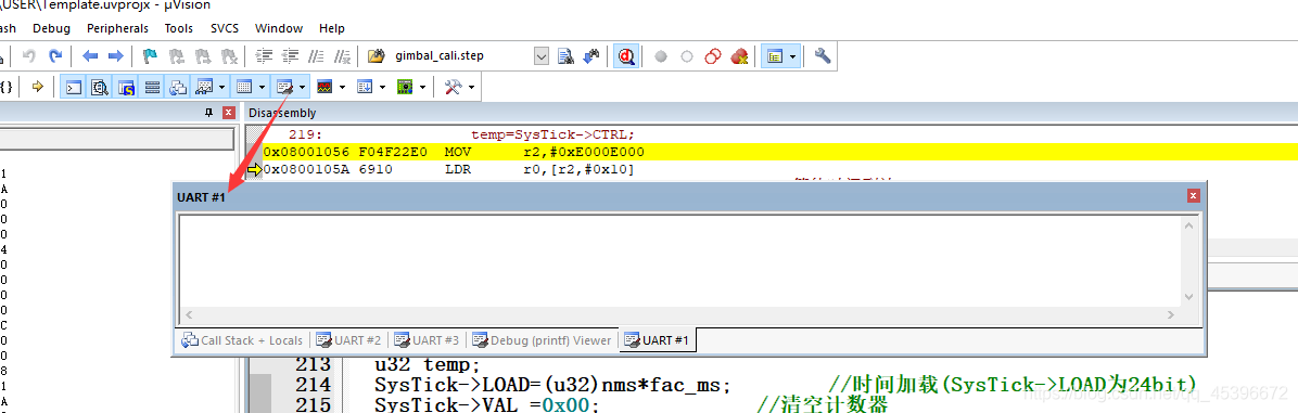 Android和stm32通信 stm32与stlink_调试程序_06