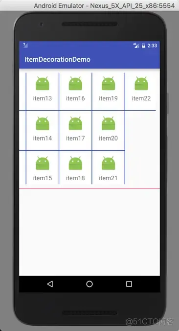 Android RecyclerView 两列居中 recyclerview间距_控件_13