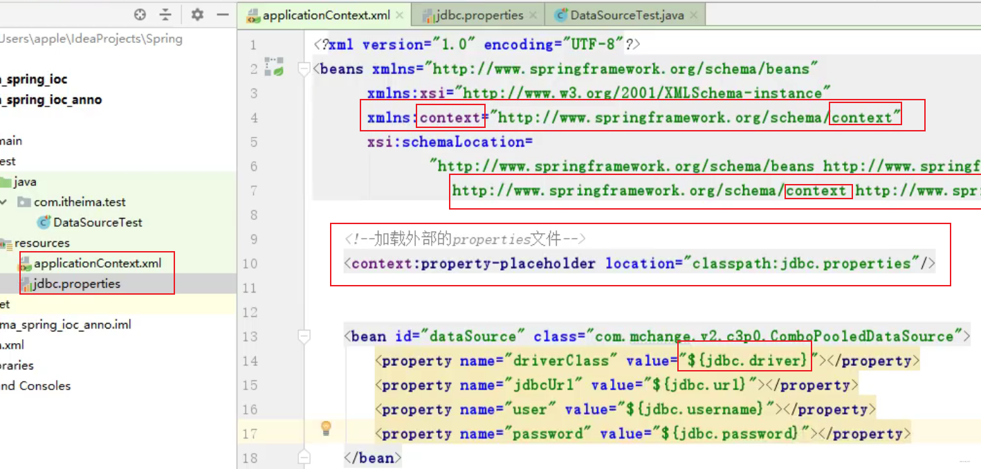 spring配置mysqlallowMultiQueries spring配置数据源_intellij-idea_12