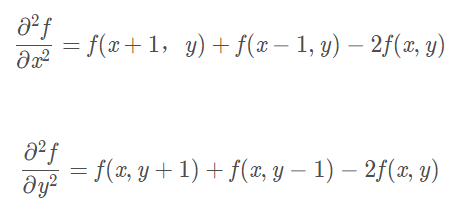 怎么用python打出二阶导数 python求二阶导数_拉普拉斯算子_05