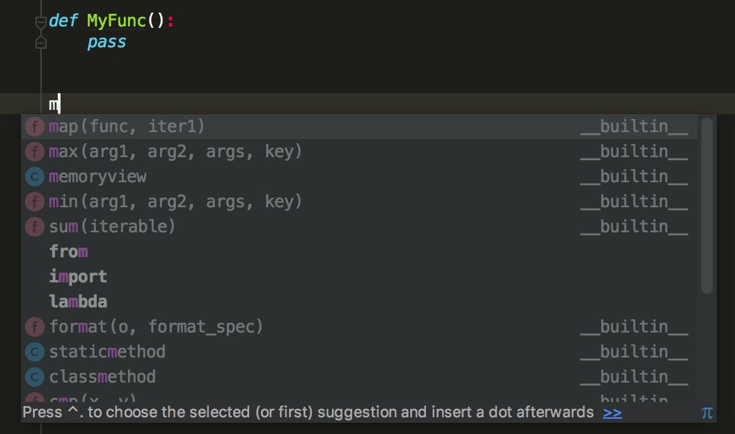 python 控制光标跳转到最后一行 pycharm光标移到行尾_python_10