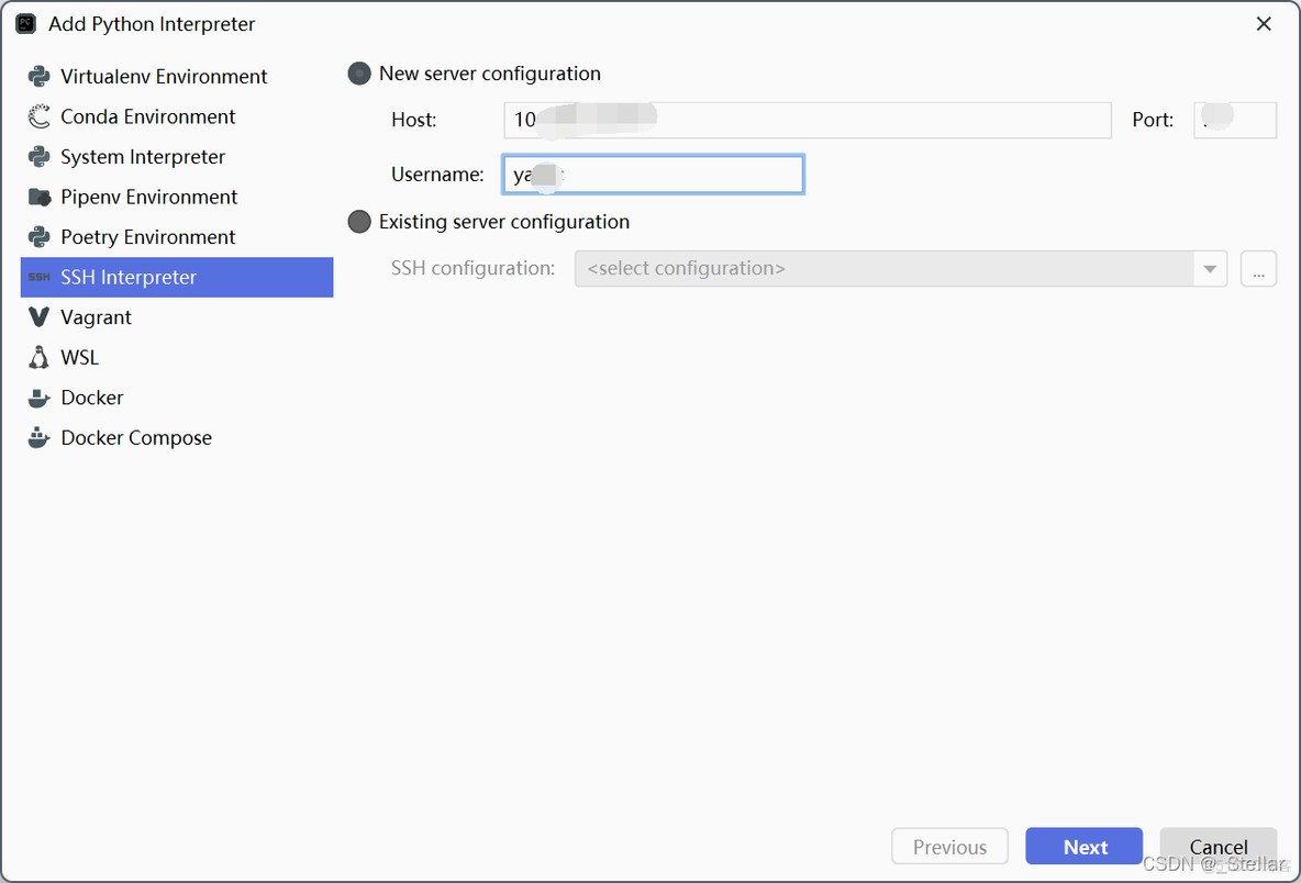 pycharm ssh配置远程服务器的docker pycharm ssh连接服务器_ssh_14