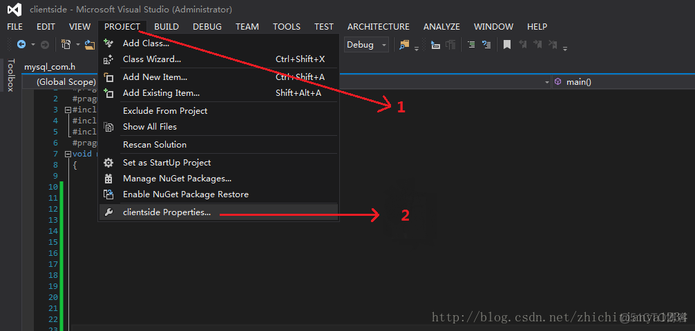 vs2010 链接mysql vs2013连接mysql数据库_c-c++