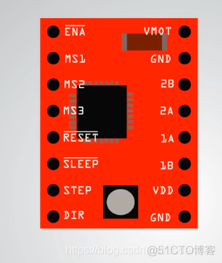 42步进电机python驱动 42步进电机驱动方式_引脚_05