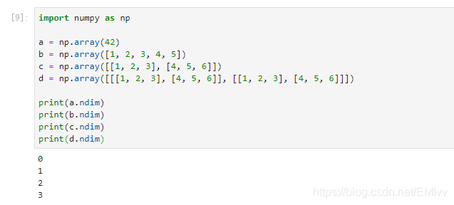 python版本和numpy numpy与python_数组_09