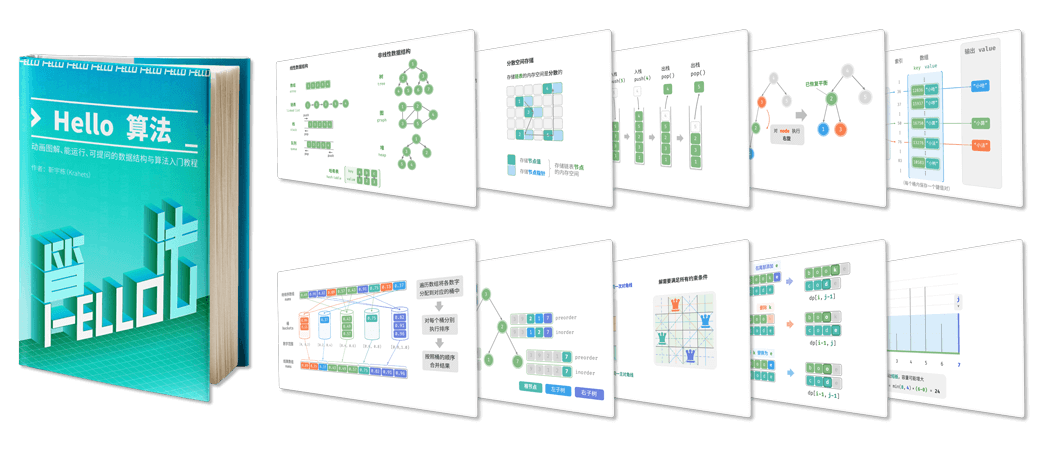 51k+ Star！动画图解、一键运行的数据结构与算法教程！_数据结构