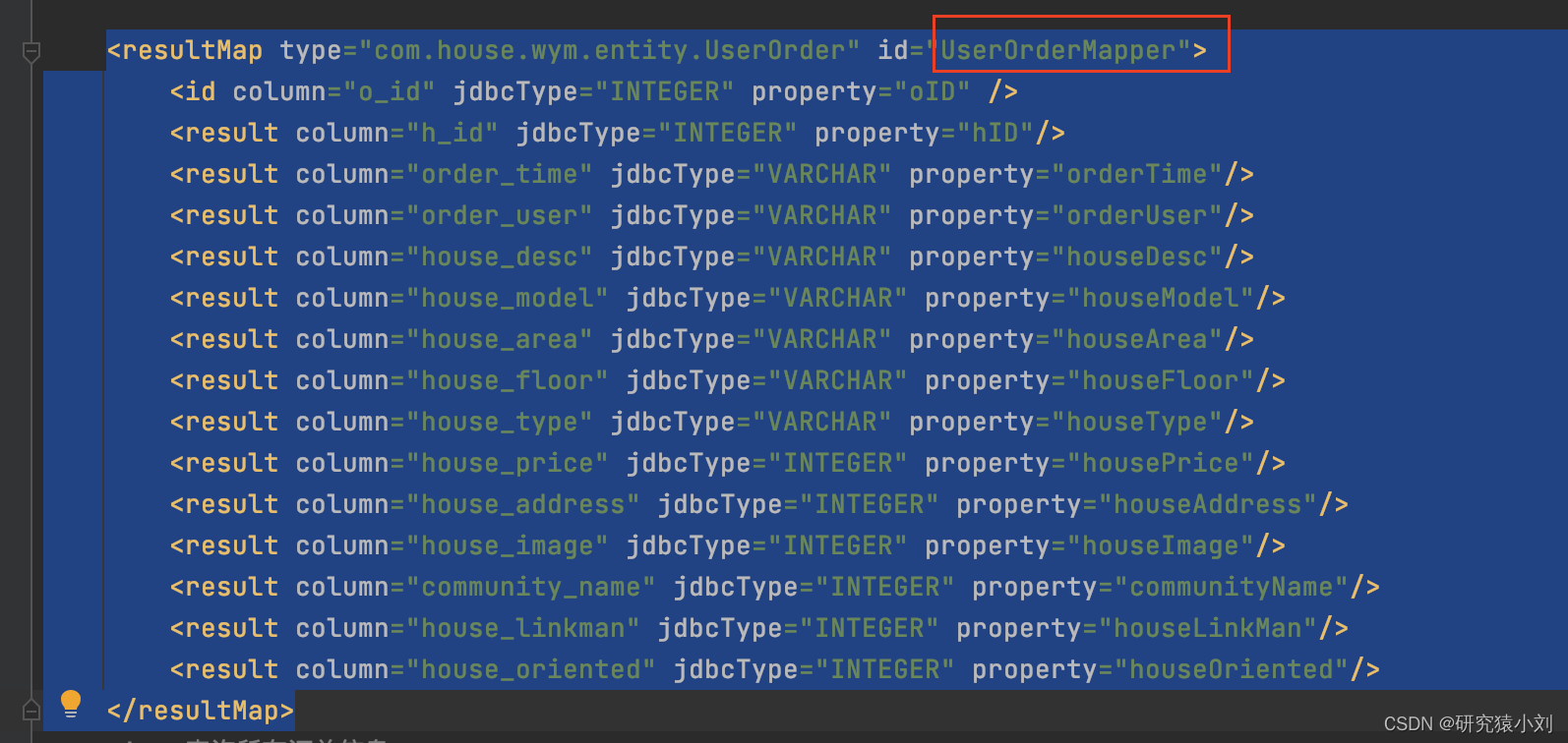 java 如何jfr java 如何通过代码mapper生成表_xml