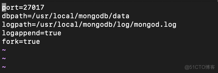 mac安装mongodb并使用 mac mongodb安装_配置文件_08