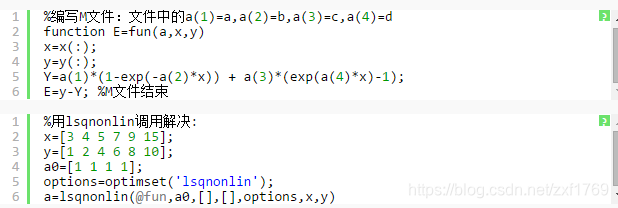 python scipy 非线性最小二乘拟合 lm 非线性最小二乘法matlab_MATLAB拟合函数_02