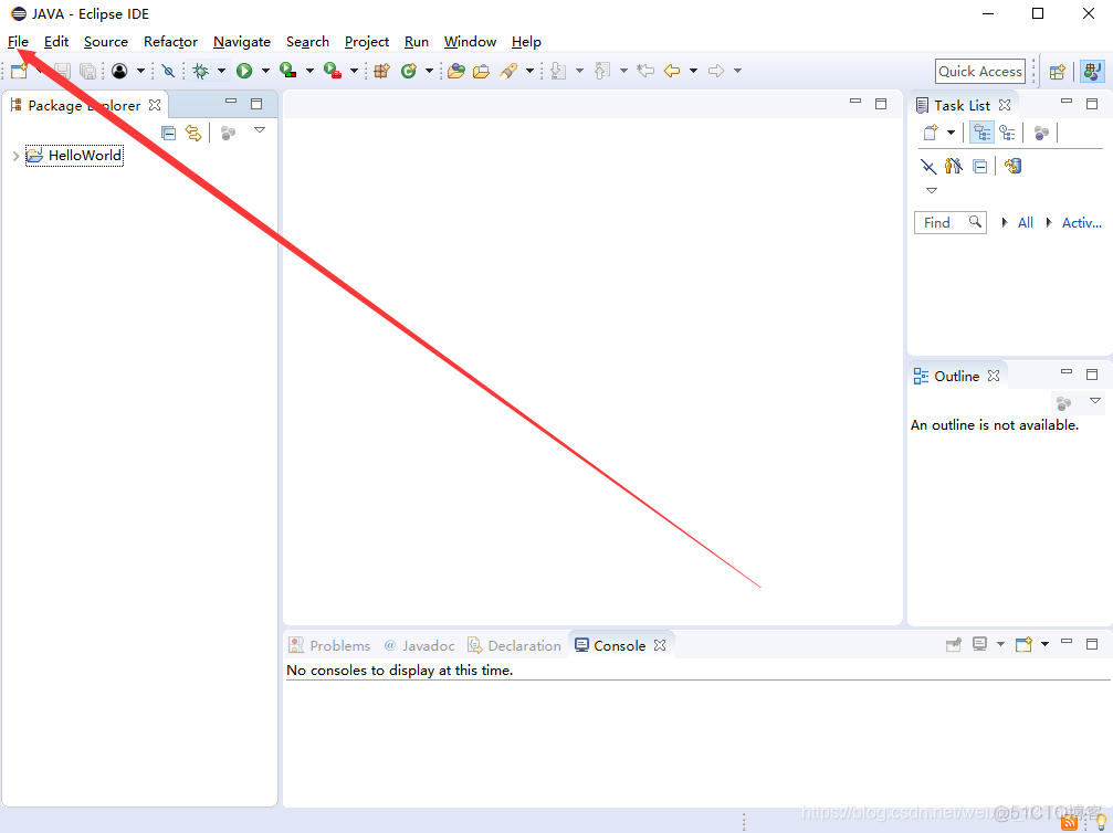 Java编辑器界面那里打开 java编辑器eclipse_Java编辑器界面那里打开_05