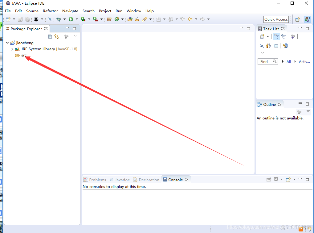 Java编辑器界面那里打开 java编辑器eclipse_JAVA_07