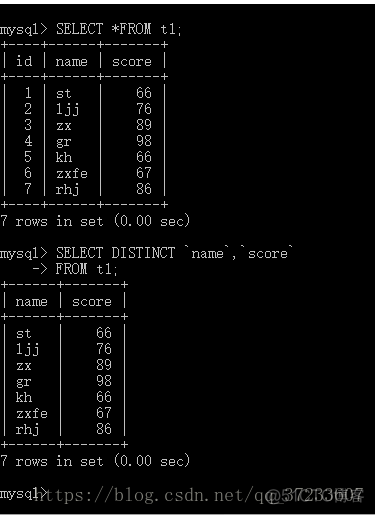 mysql 命令行查询insert mysql命令行查询数据库_字段_15