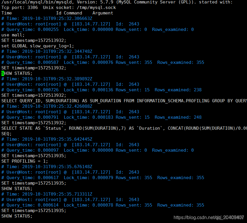 mysql log_slave_updates开启 mysql slow_query_log_SQL