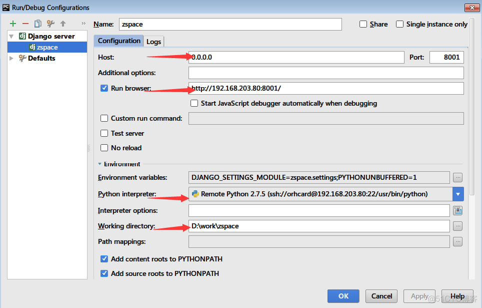 pycharm 远程python环境 文件映射 pycharm远程开发环境_Deployment_09