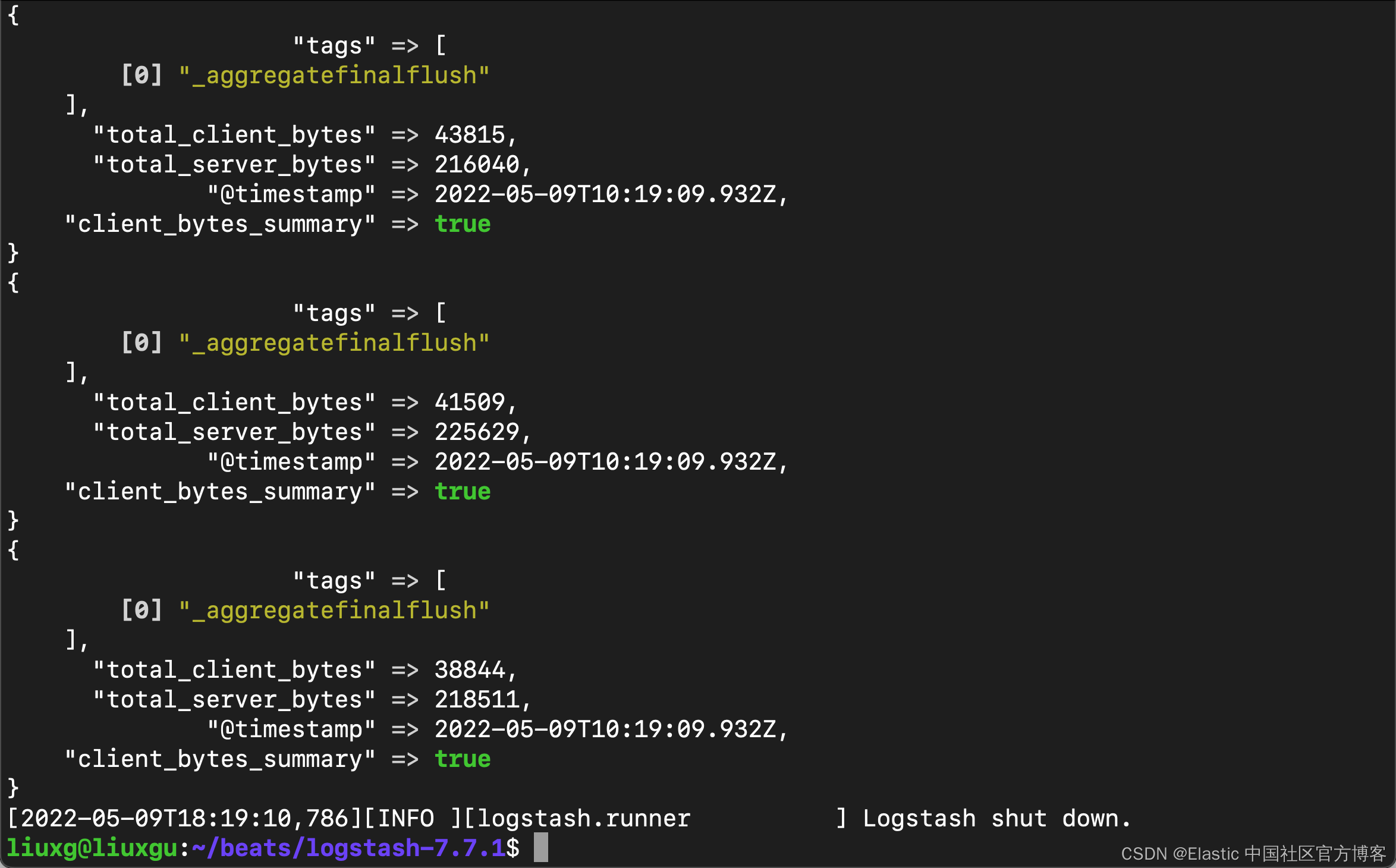 Logstash合并java多行日志异常 logstash 聚合_Elastic_03