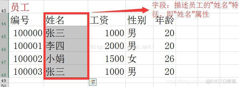 数据库字段和 java 属性名对应 数据库的字段名称_主键