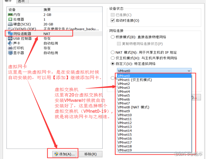 java 虚拟机指定网卡 vm虚拟机虚拟网卡_运维