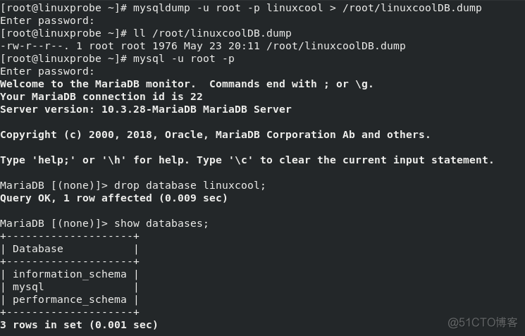 mariadb客户端连接mysql 登录mariadb数据库_linux_15