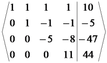 Python高斯消元法的代码实例 高斯消元法算法_高斯消元_04