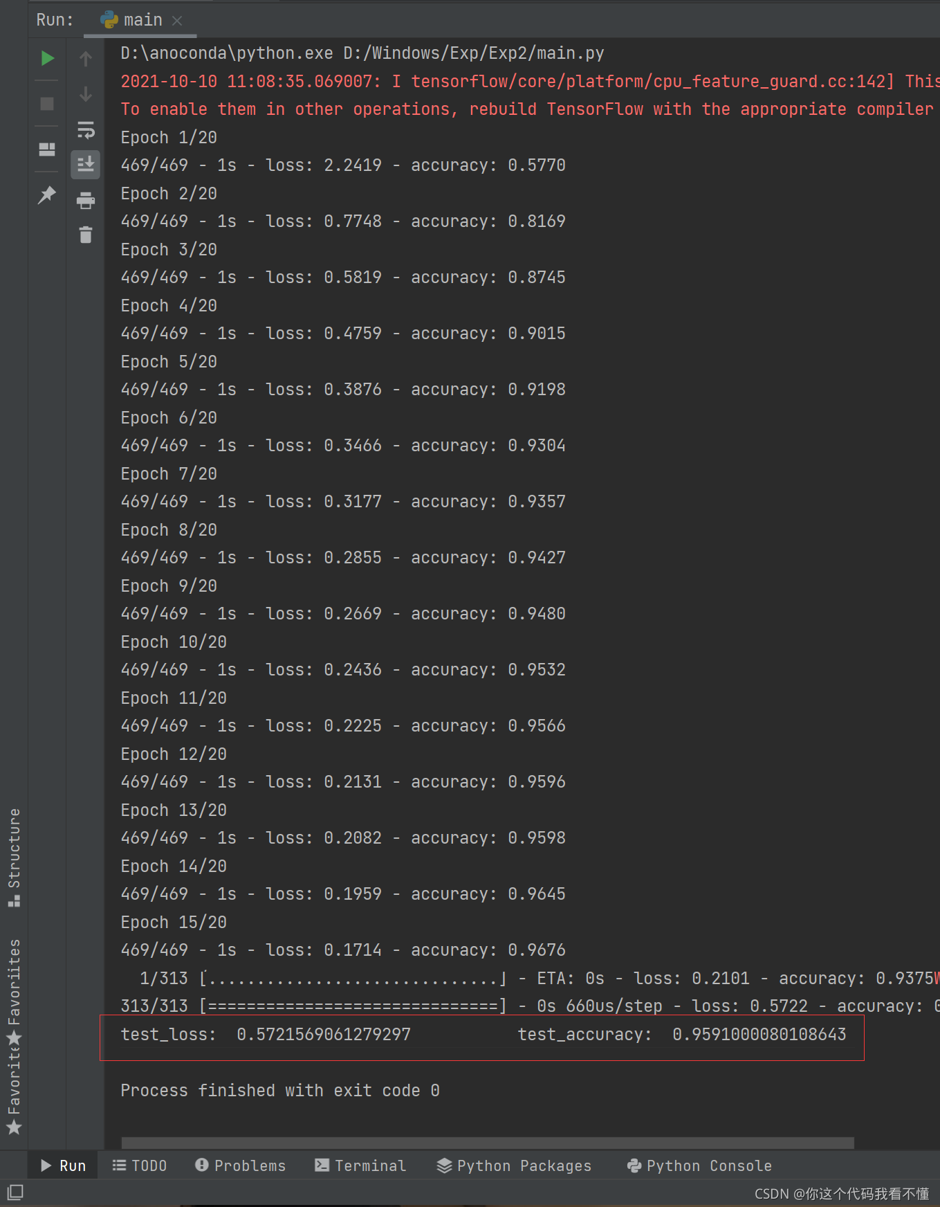 python MNIST python mnist手写体报告_神经网络_07