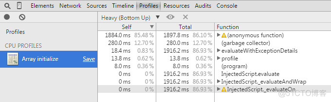 在chrome的控制台中输入jQuery代码并执行 chrome javascript控制台_数组_13