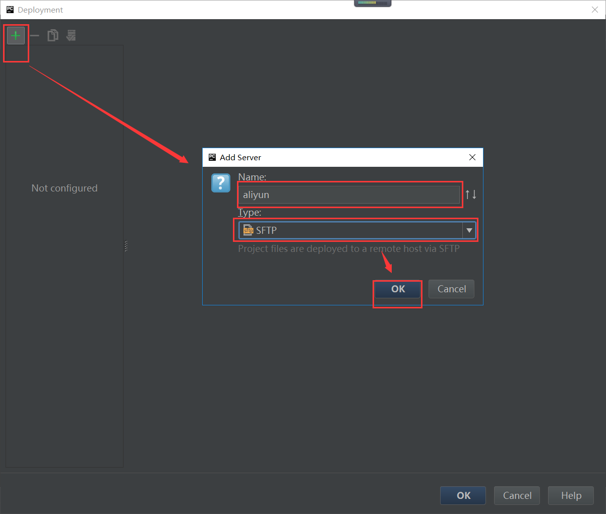 pycharm 使用远程docker镜像环境 pycharm远程部署_服务器_02