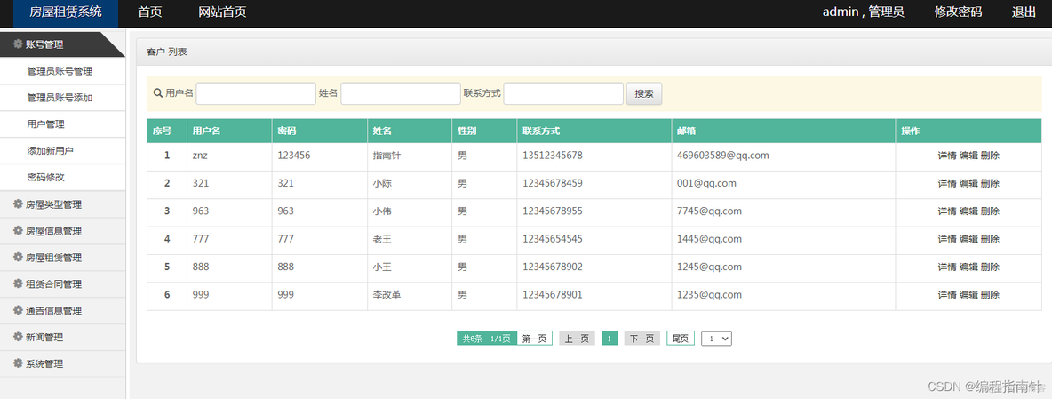 房屋租赁|基于JavaWeb实现一个房屋租赁平台系统_在线租房_17