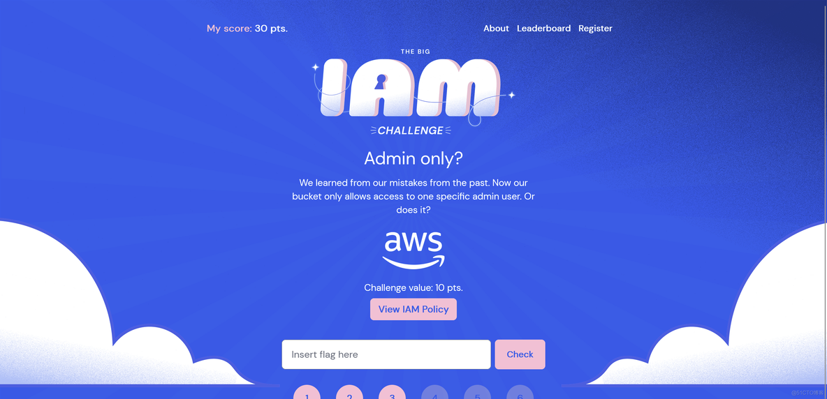 The Big IAM Challenge 云安全 CTF 挑战赛_云安全_11