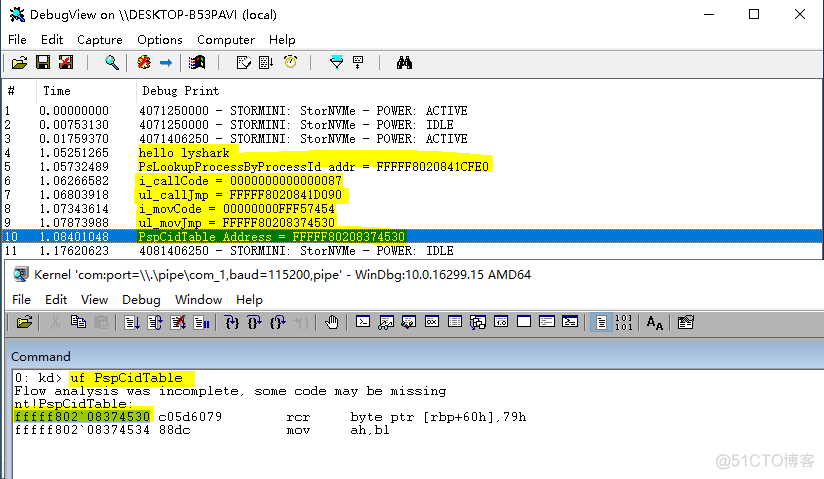 6.5 Windows驱动开发：内核枚举PspCidTable句柄表_windows_08