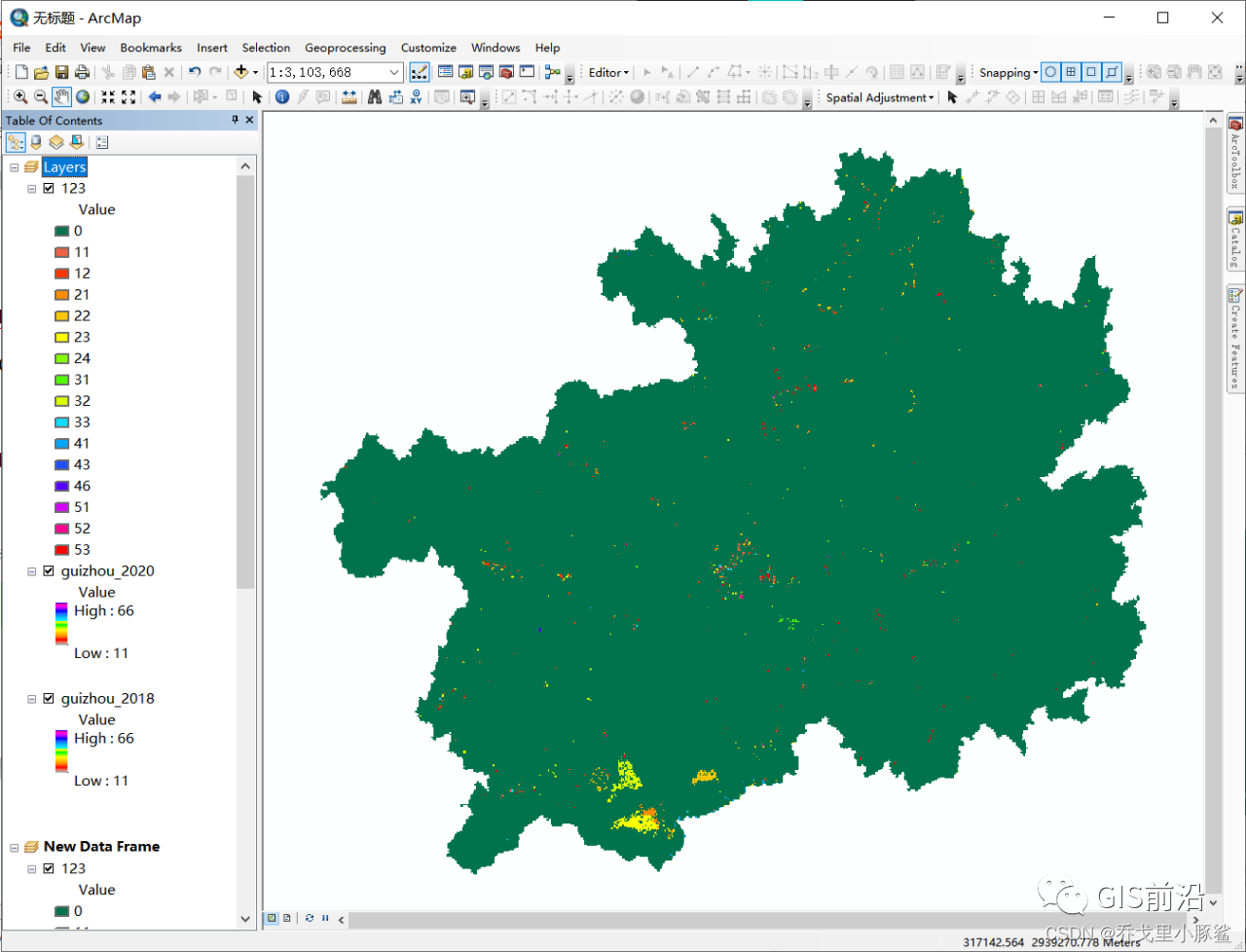 arcgis计算器PYTHON arcgis字段计算器计算次方_arcgis计算器PYTHON_03