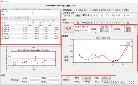 matlab 使用深度学习预测实例 matlab 数据预测_小程序_17