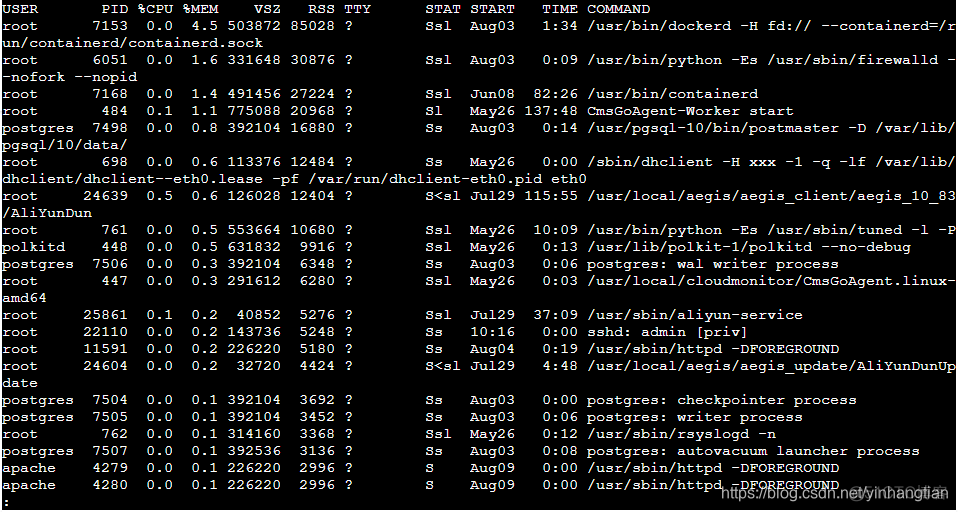 linux检查部署环境是否具备java运行环境 linux检测进程是否运行_root用户_06