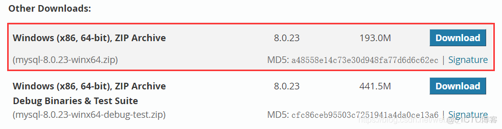 mysql8 win7下载 mysql8.0.23下载_MySQL_02