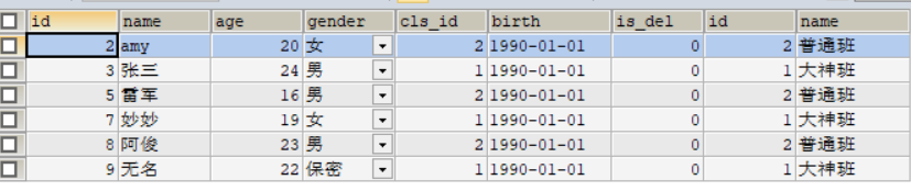 mysql查询男生人数和女生人数 sql语句查询男生女生人数_mysql查询男生人数和女生人数_20