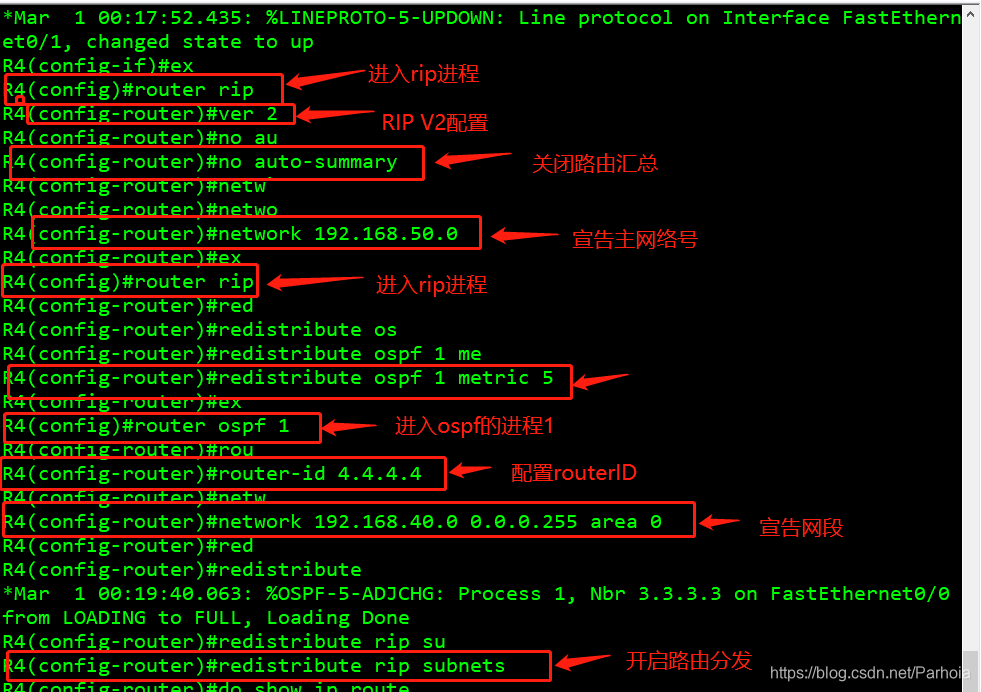 ospf redistribute sub ospf redistribute subnet_路由协议_11