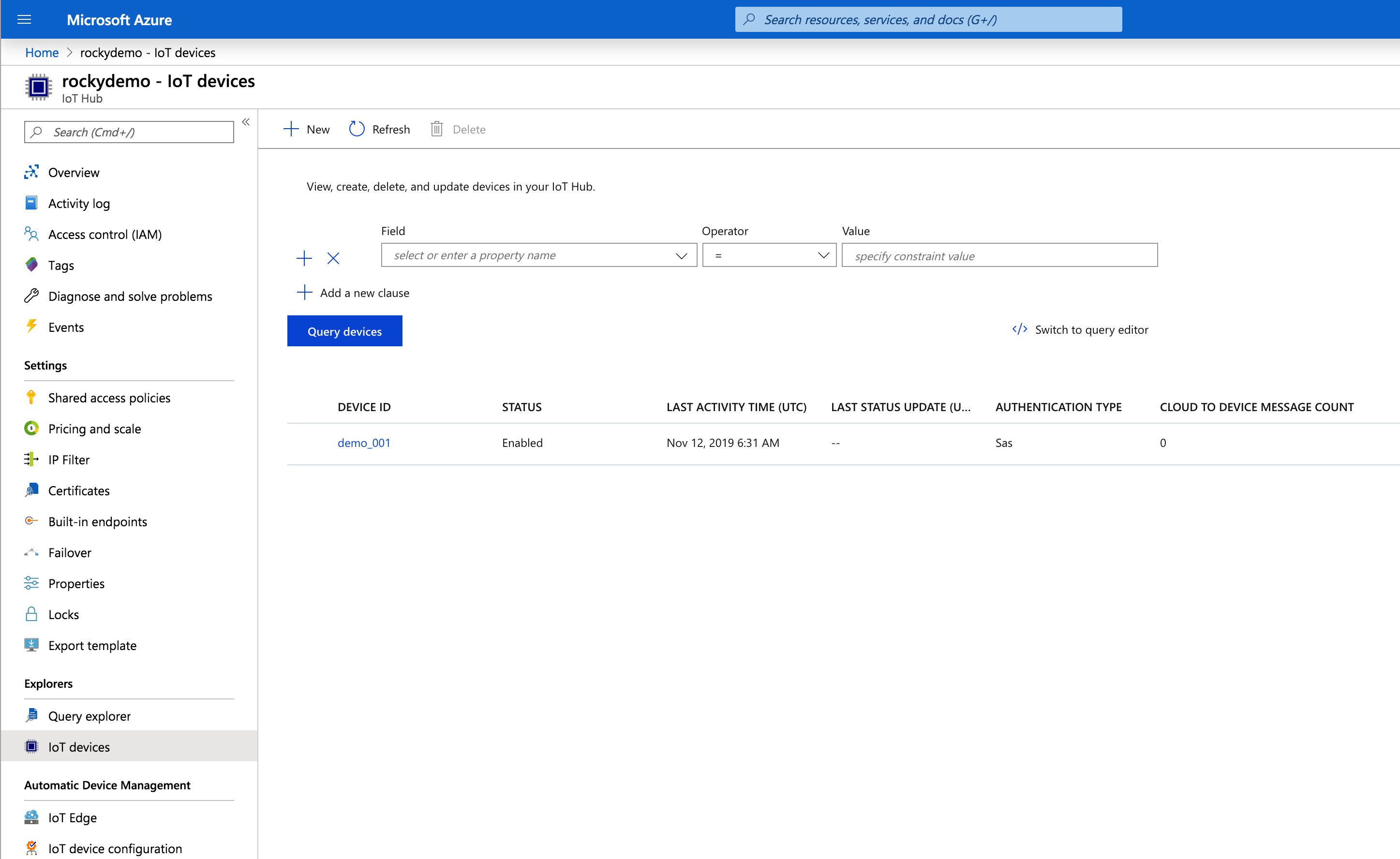 Azure iot产品架构及概述 azure iot hub_Azure iot产品架构及概述_02