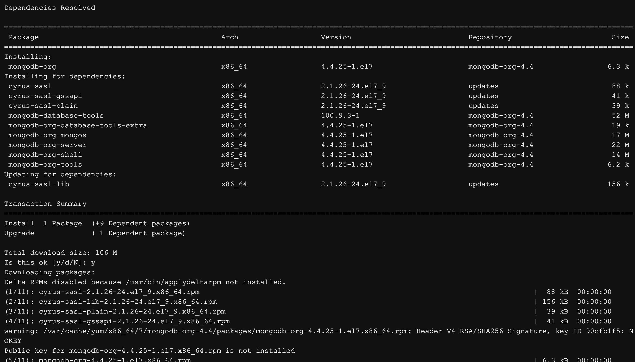 CentOS7 安装 MongoDB_数据库