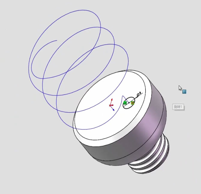 python 打开 solidworks 执行宏 python操作solidworks_python螺旋圆的绘制_25