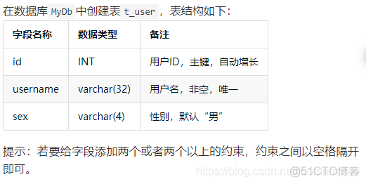 mysql中字段增加约束 mysql约束怎么加_自增长_02