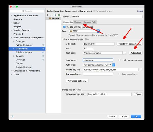 python ssh password 写变量 ssh pycharm_Deployment_07