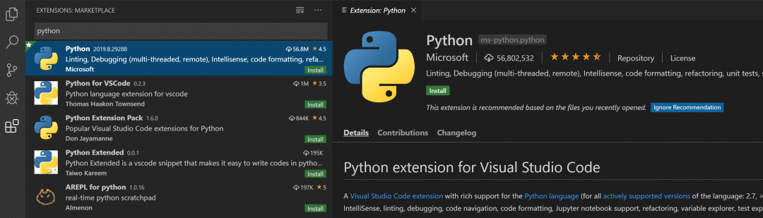 vscode常用typescript插件 vscode常用的插件_python