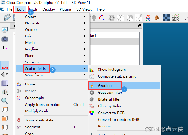 python 点云去噪点 cloudcompare点云去噪_计算机视觉_30