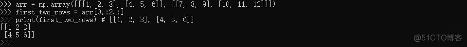 python numpy二维数组每行循环 numpy 遍历二维数组_数据科学_05