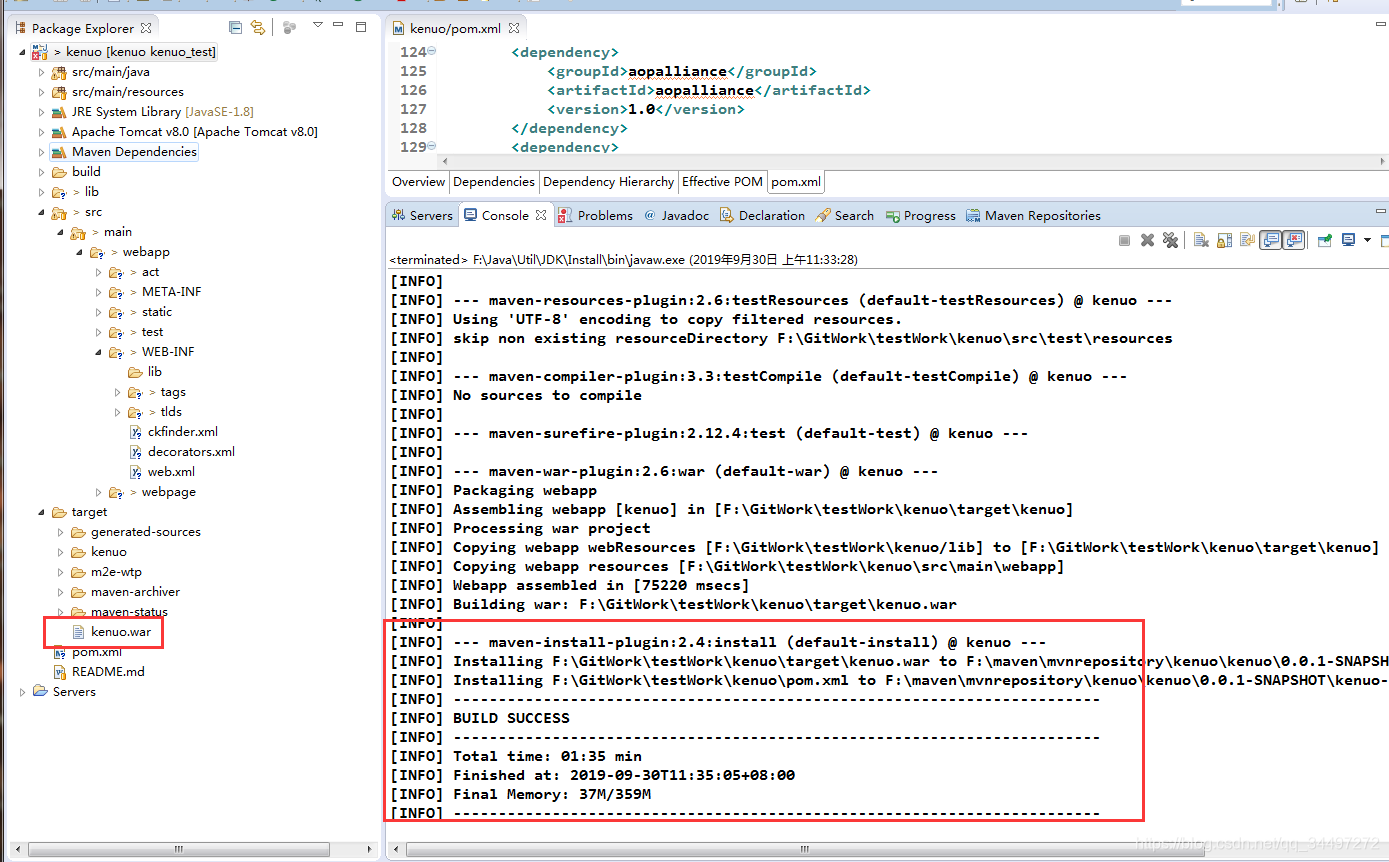 普通java项目变成maven项目 项目转为maven项目_java_16