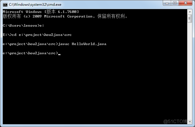 java命令行sql java命令行输出helloworld_System_03