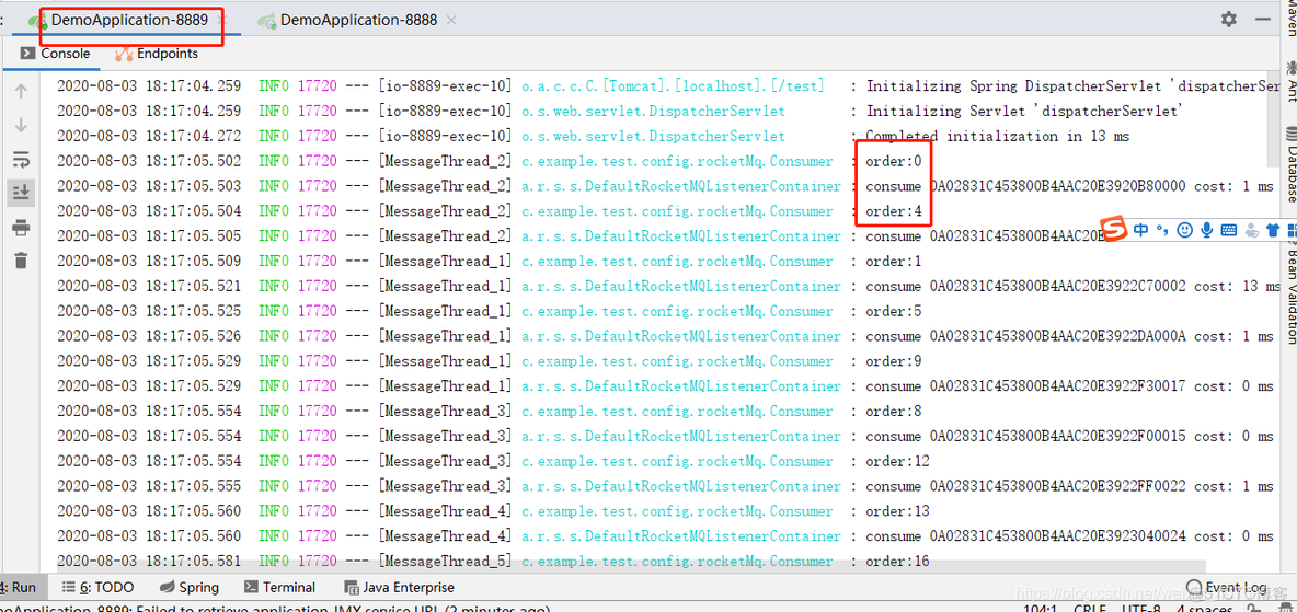 rocketMQ如何保证顺序消费 java rocketmq的顺序消费_spring_07