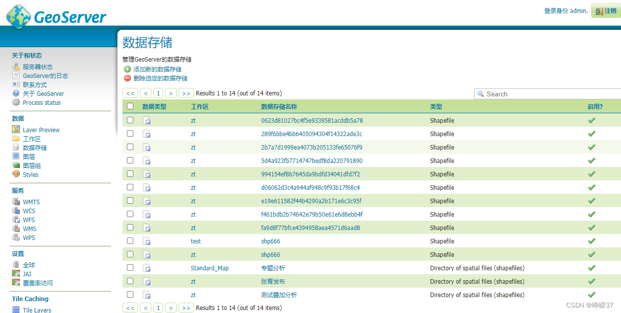 geoserver 接口开发 java geoserver 教程_工作区_07