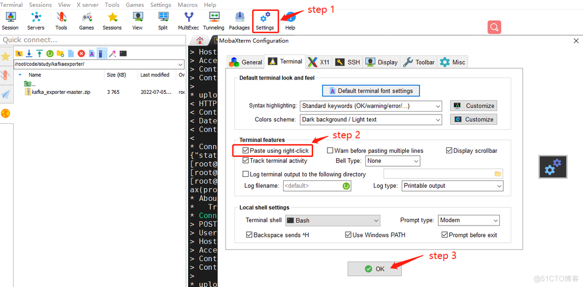 方便实用的mobax的Python脚本 mobaxterm执行脚本文件命令_ssh_02