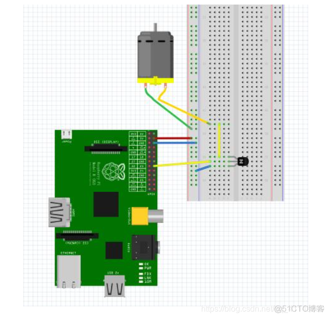python 树莓派 直流电机 树莓派控制电机转速_三极管_05